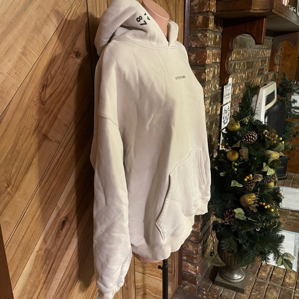 1985 Of The Stars Unisex Large Tan Pullover Hoodie - Picture 6 of 13